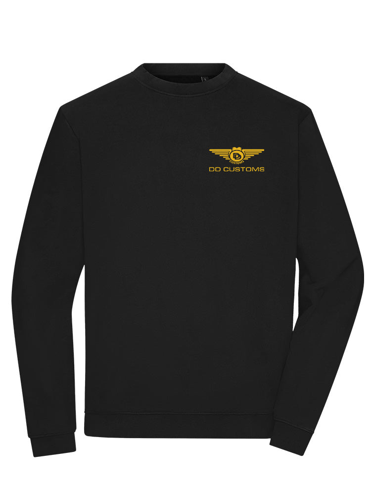 DD Customs Gold Logo - Sweater