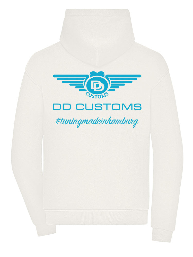 DD Customs Blue Logo - Hoodie