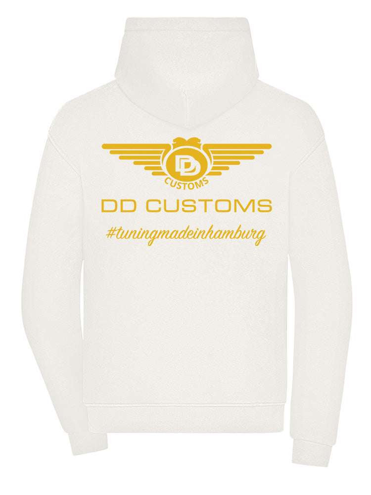 DD Customs Gold Logo - Hoodie