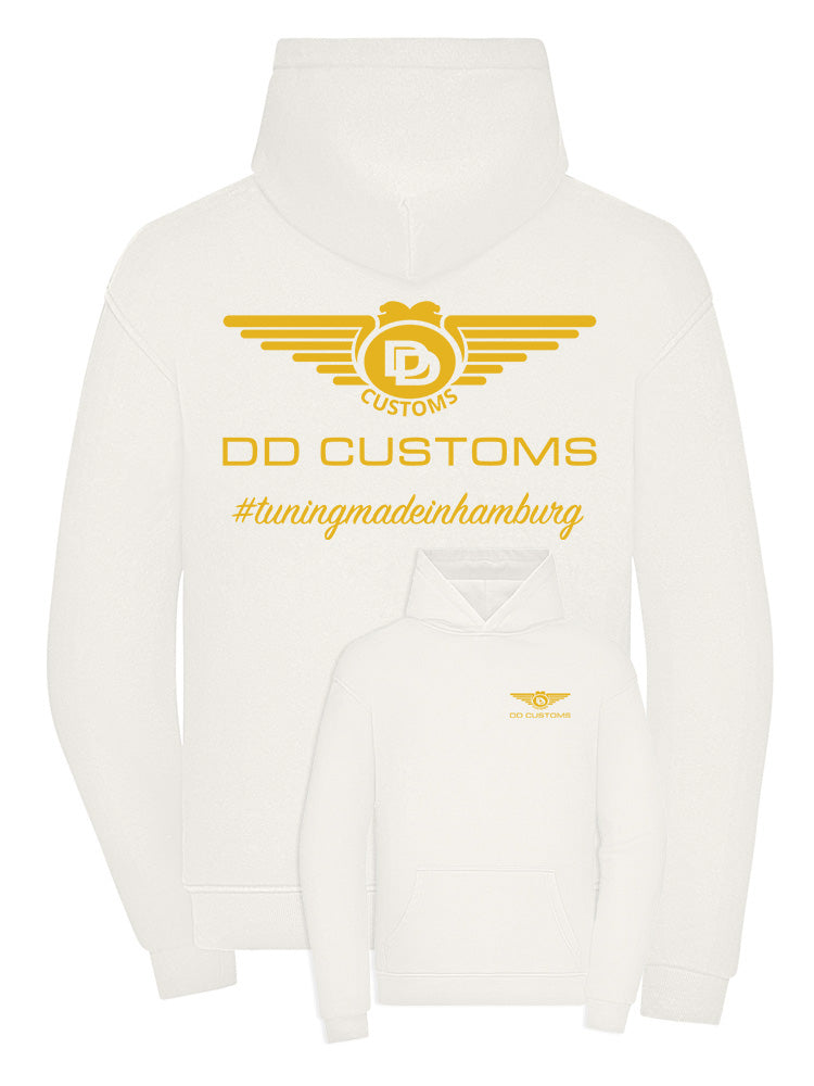 DD Customs Gold Logo - Hoodie