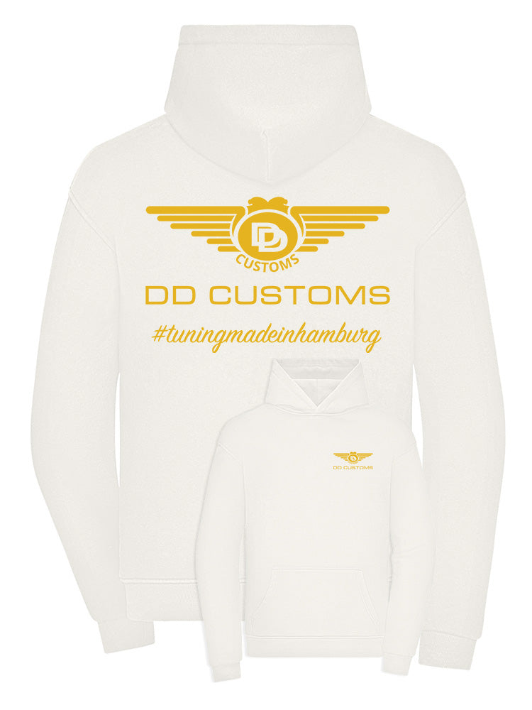 DD Customs Gold Logo - Hoodie