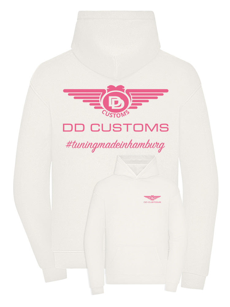 DD Customs Pink Logo - Hoodie