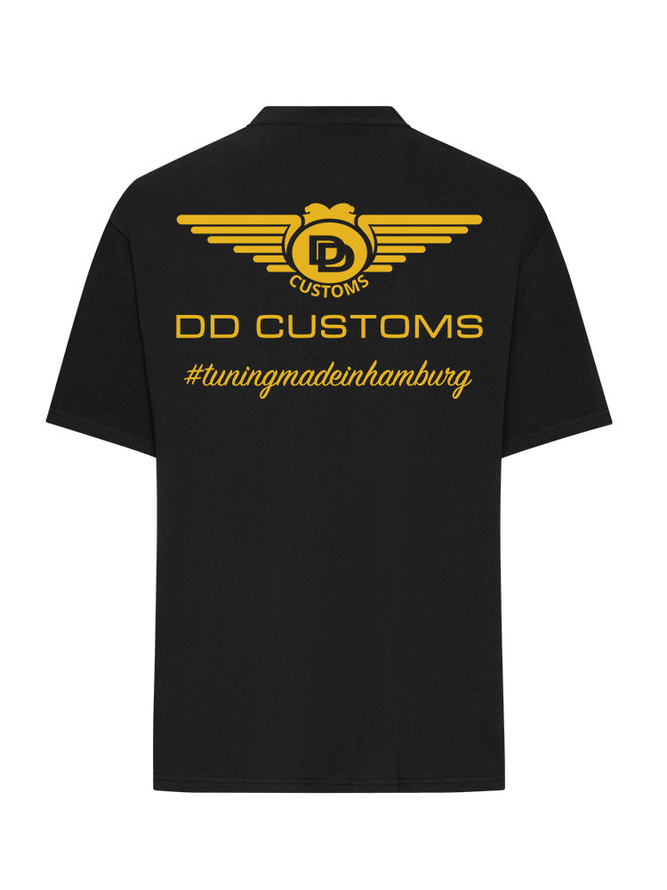 DD Customs Gold Logo - T-Shirt (oversize fit)
