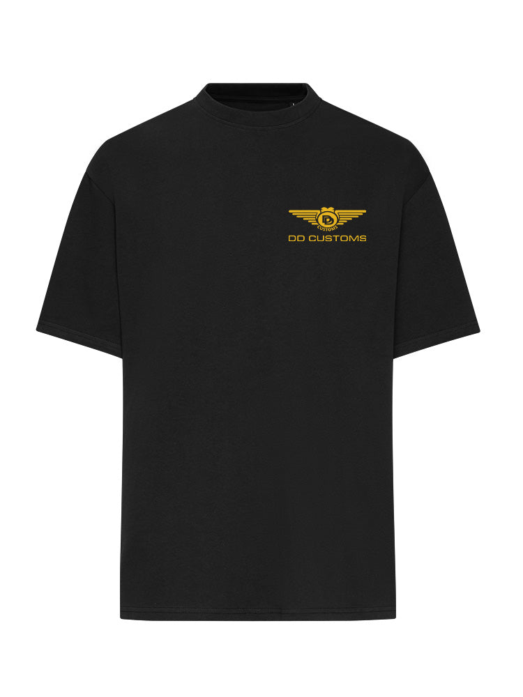 DD Customs Gold Logo - T-Shirt (oversize fit)