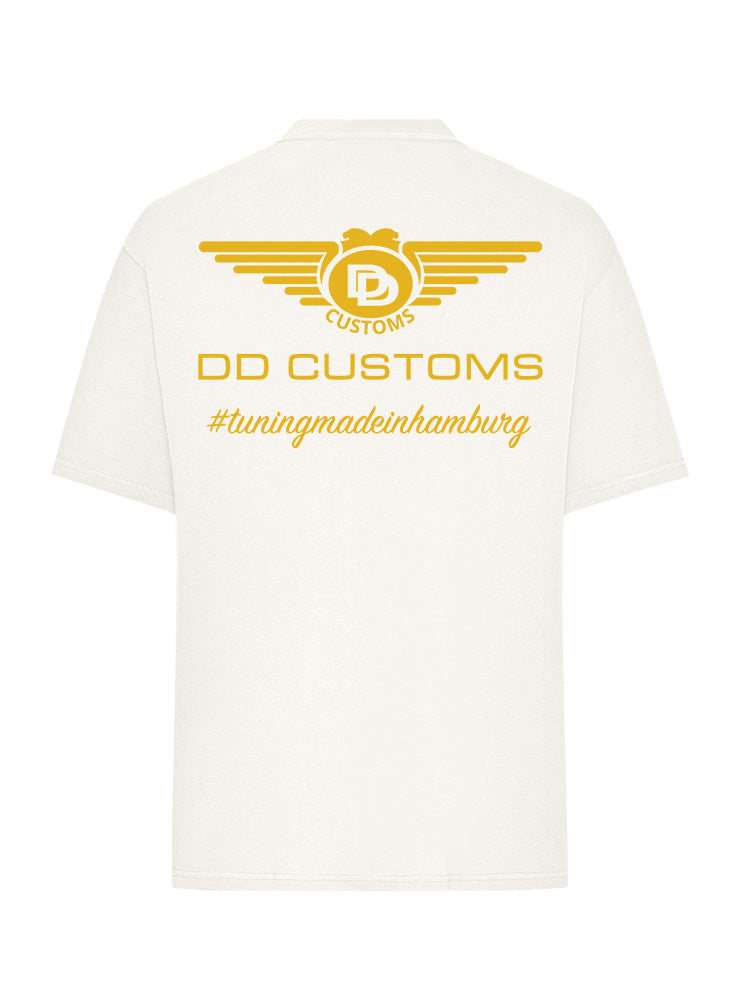 DD Customs Gold Logo - T-Shirt (oversize fit)