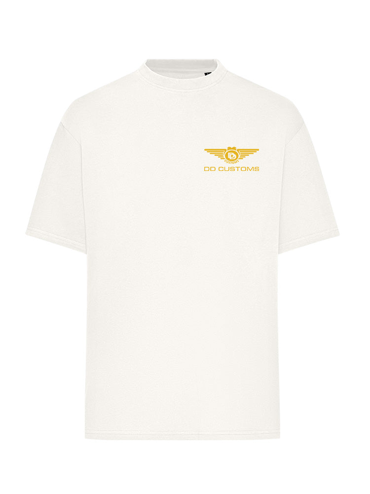 DD Customs Gold Logo - T-Shirt (oversize fit)