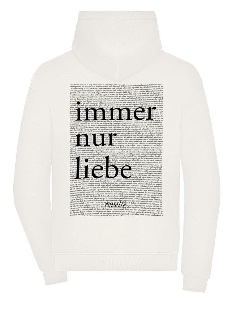 "immer nur liebe" Hoodie