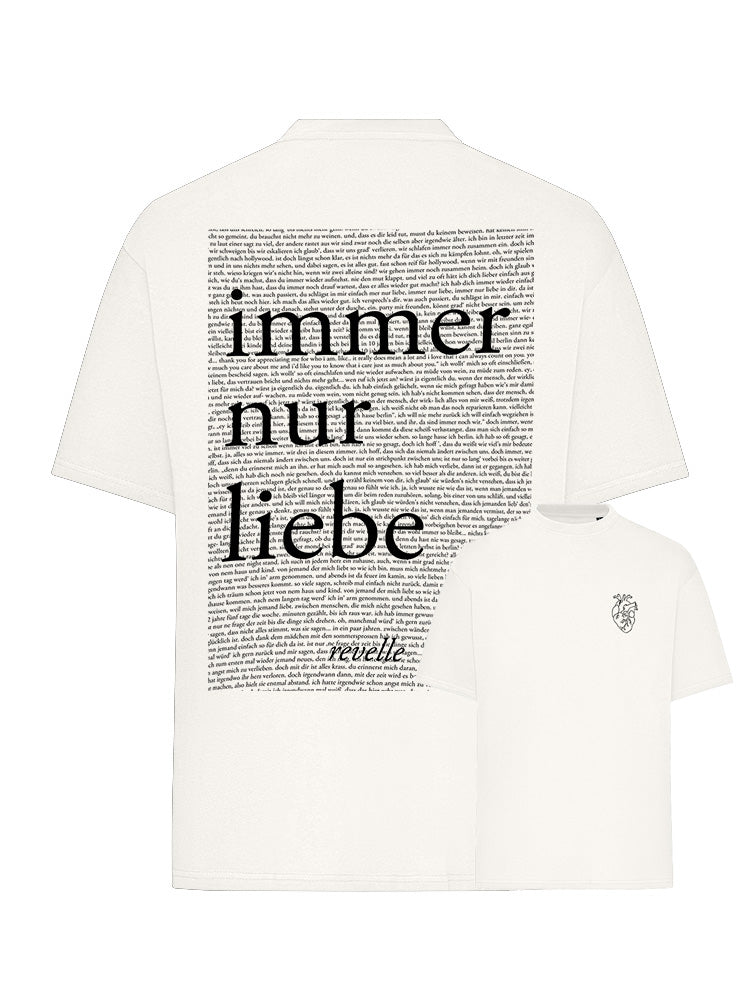 "immer nur liebe" T-Shirt