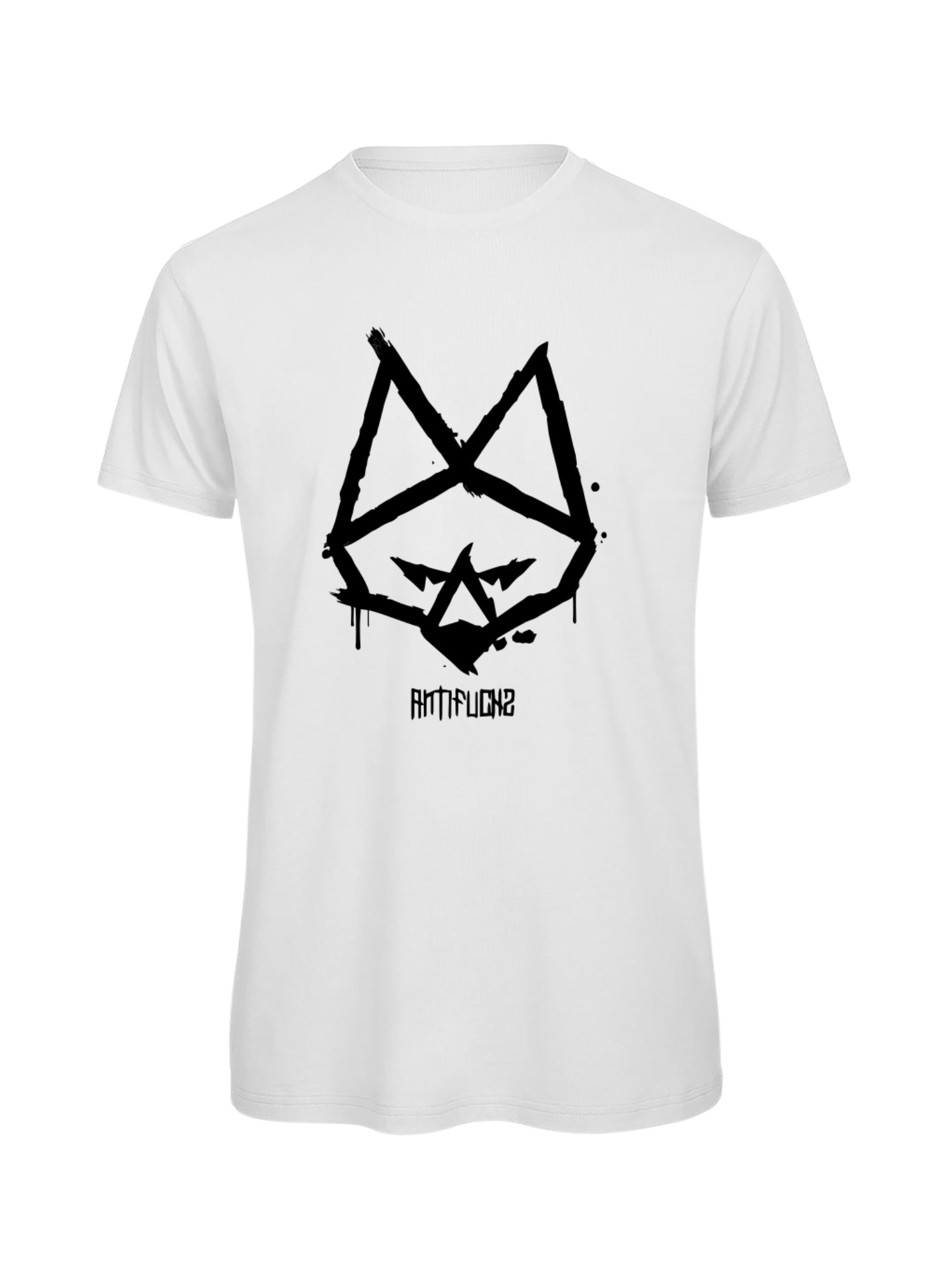 Antifuchs T-Shirt Logo weiß