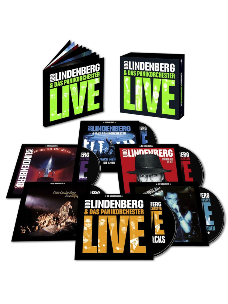 Udo Lindenberg & Das Panikorchester - Live (Deluxe 6CD Box)