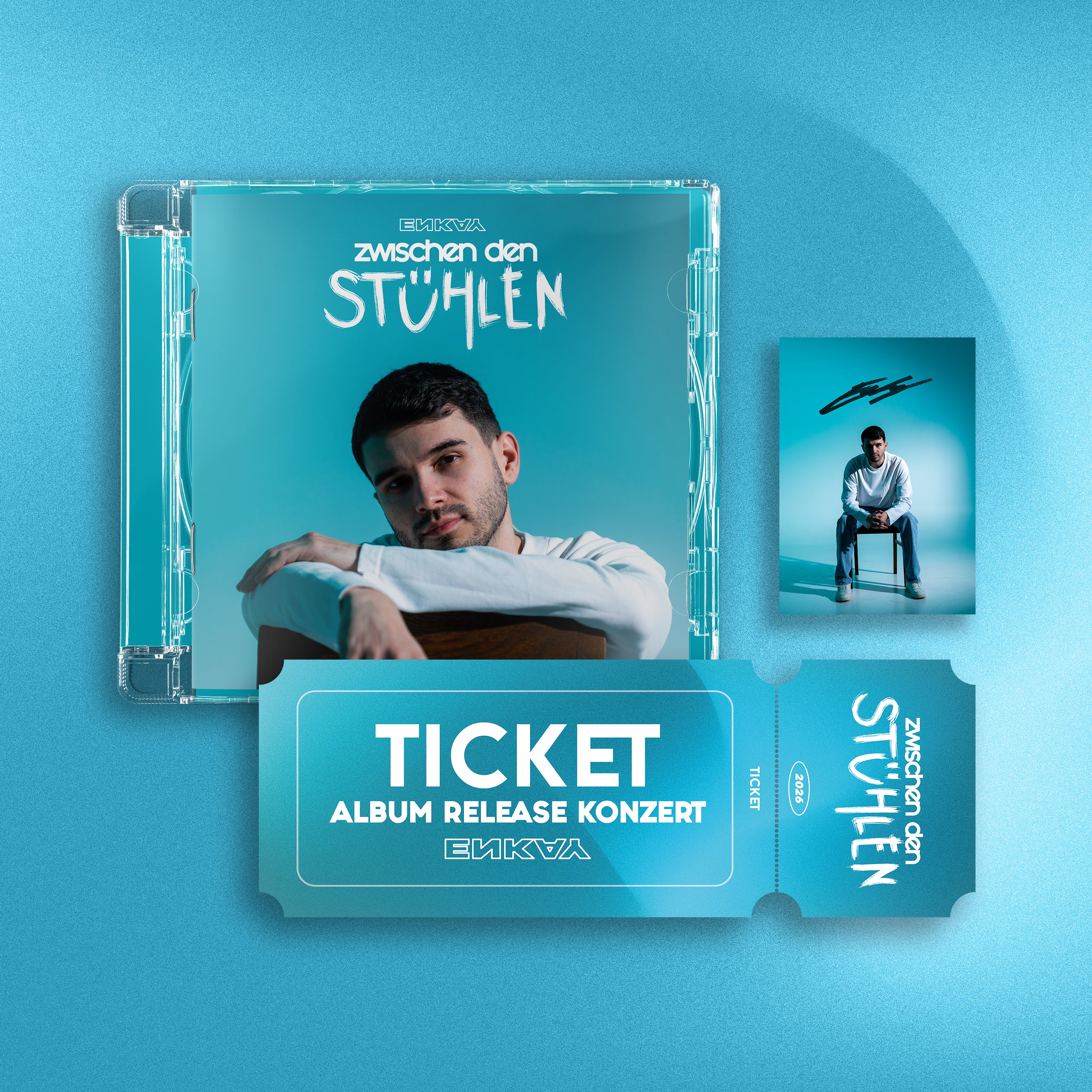 ENKAY - Zwischen den Stühlen - Album Release Konzert Bundle