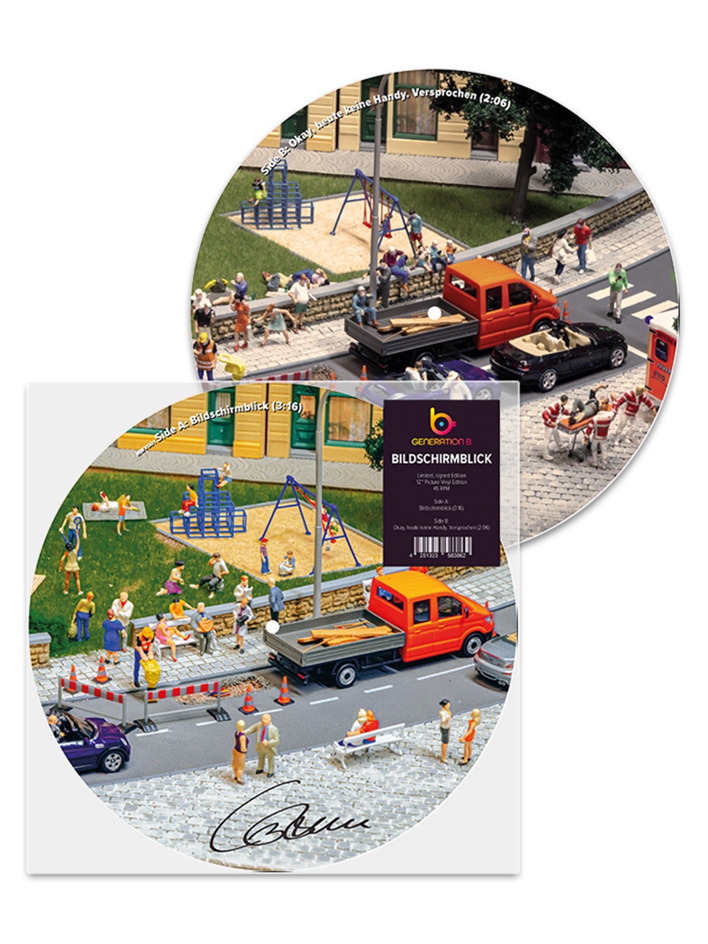 Generation B - Bildschirmblick (12" Picture Vinyl - Handsigniert)