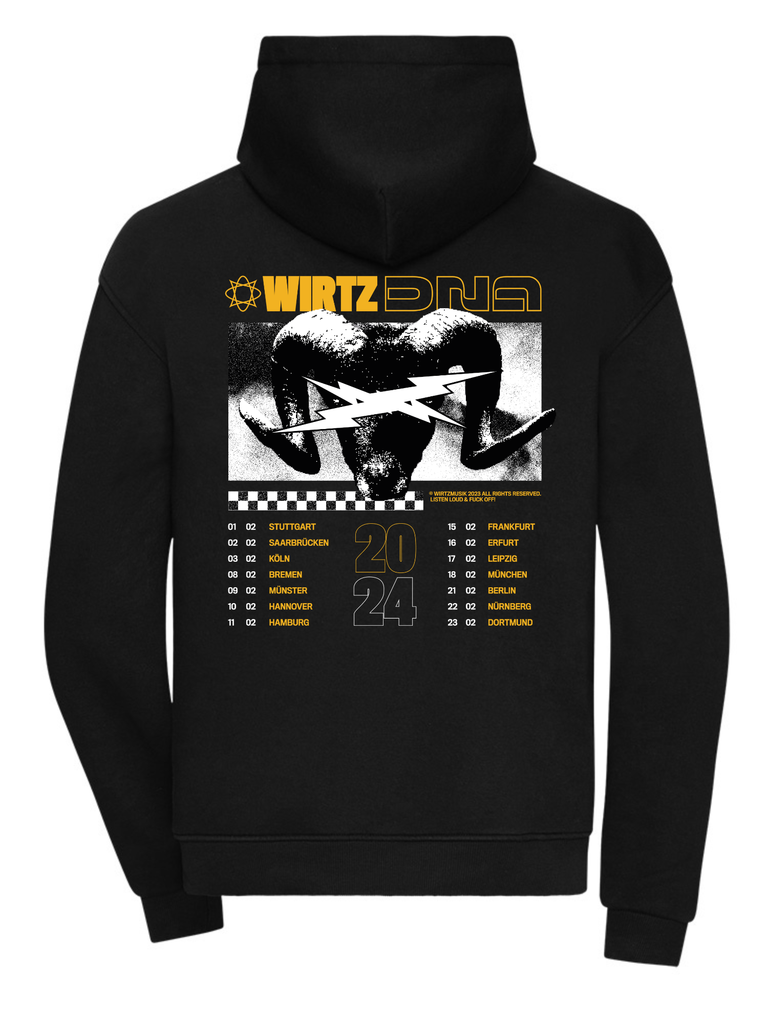 Wirtz - Tourhoodie 2024