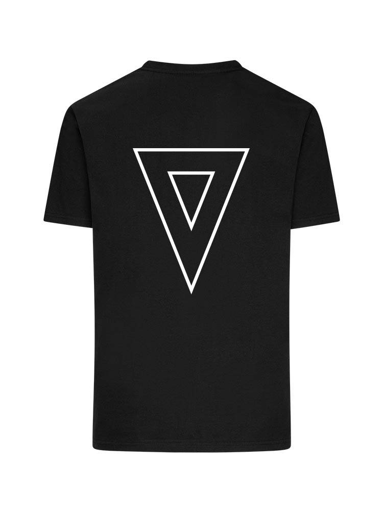 Logo/Signet Kontur - weiß - T-Shirt