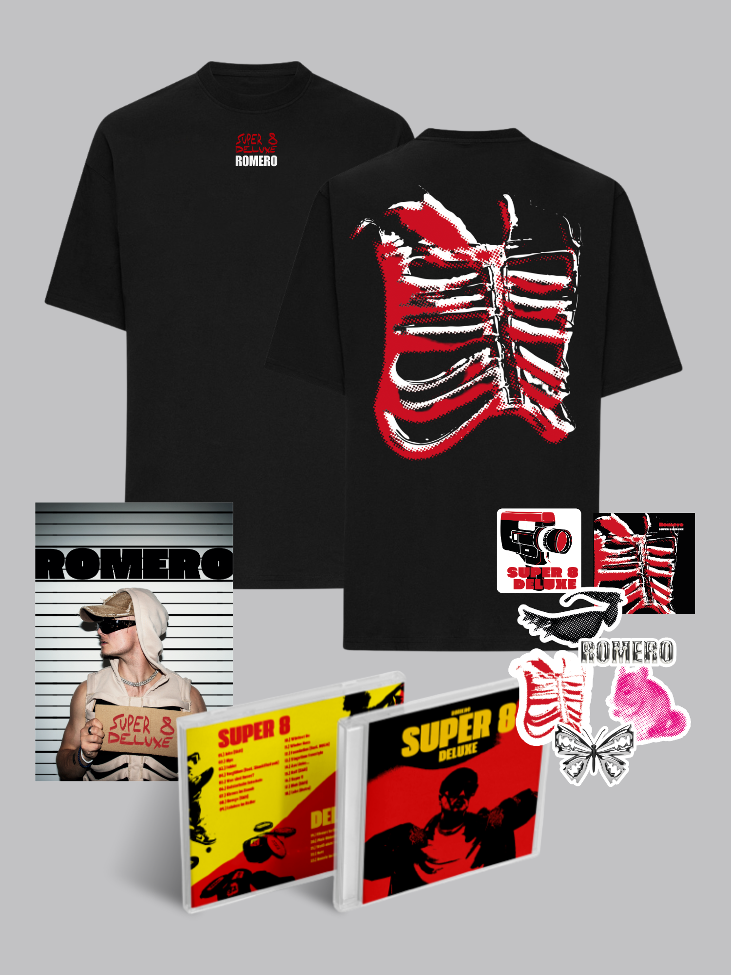 ROMERO - SUPER 8 DELUXE TICKET BUNDLE - Hamburg