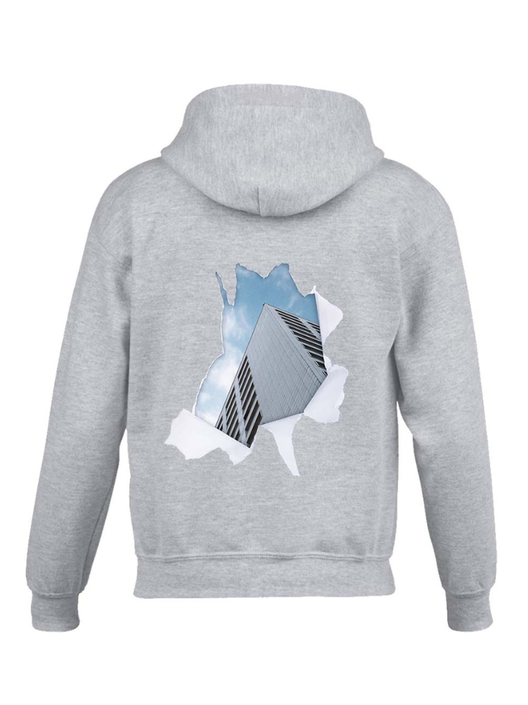 Hoodie Grau
„Großstadt“