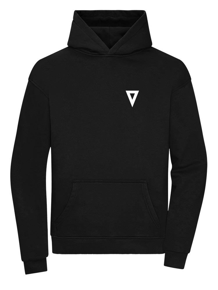Signet/Logo - weiß - Hoodie