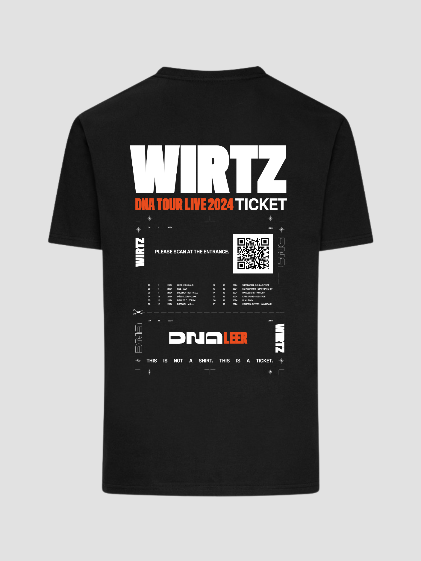 Wirtz DNA Winter Tour 2024 - E-Ticket & T-Shirt Bundle