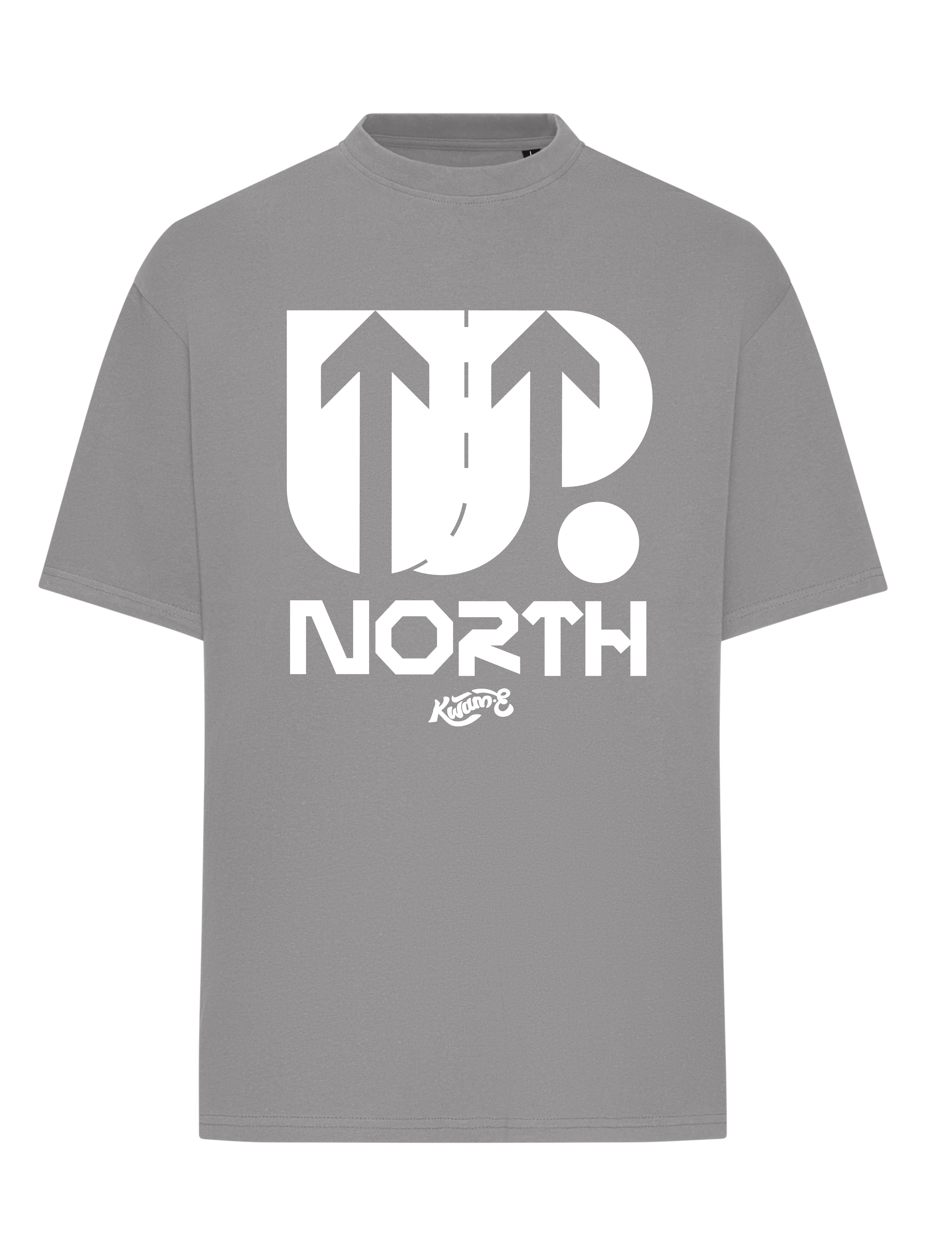 Up North Shirt (grey Edition) - Backprint Affe