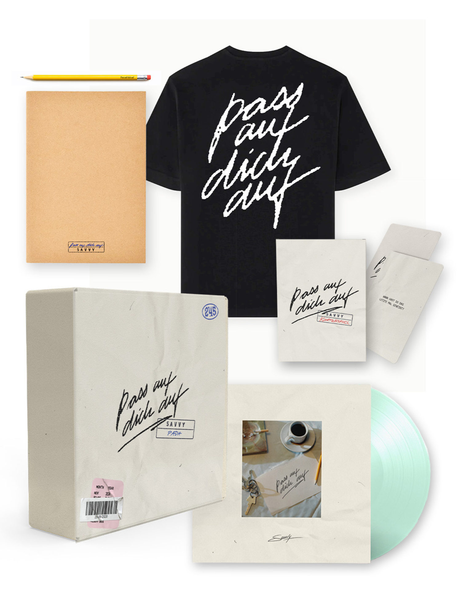 Pass auf dich auf - Album Box