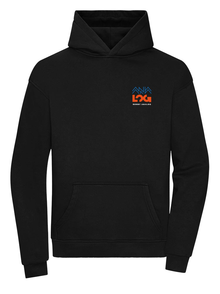 "Analog Black" -  Hoodie