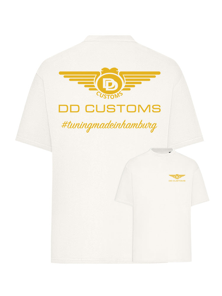 DD Customs Gold Logo - T-Shirt (oversize fit)