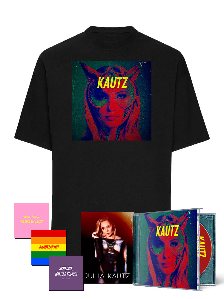 Julia Kautz - "KAUTZ" CD/T-Shirt Bundle limitiert