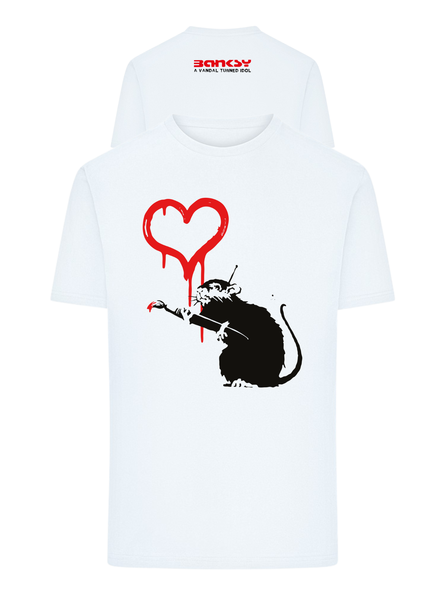 Banksy - Love Rat T-Shirt