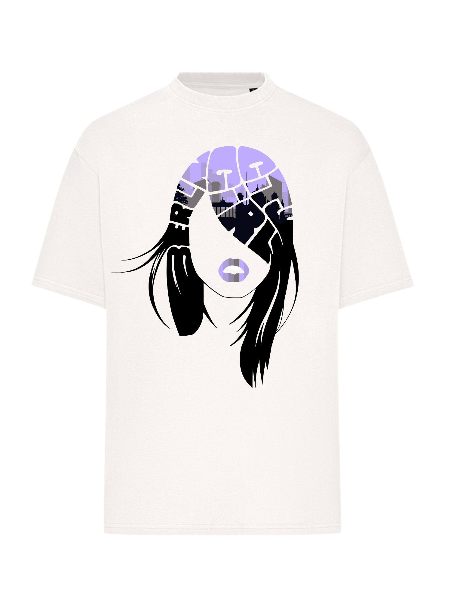 Culcha Candela - "Berlin City Girl" T-Shirt Offwhite