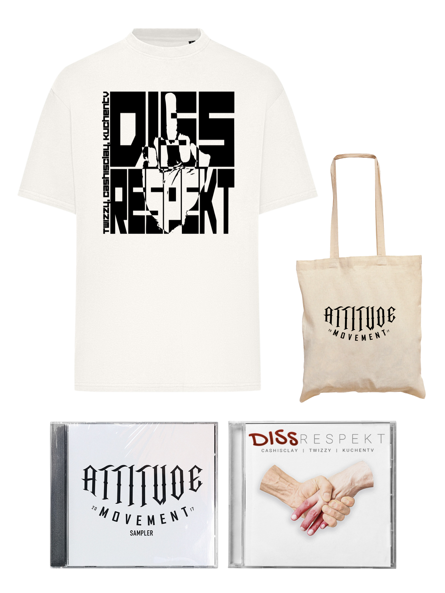 Dissrespekt Ltd. Album + T-Shirt Bundle