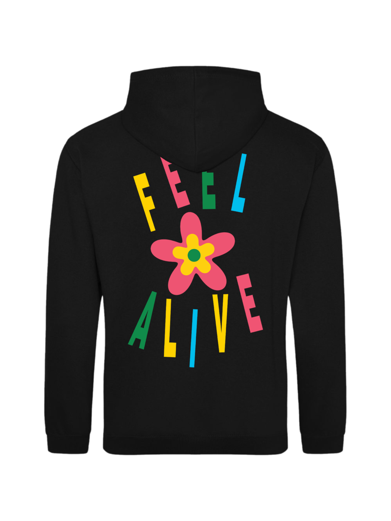 Feel Alive Hoodie black