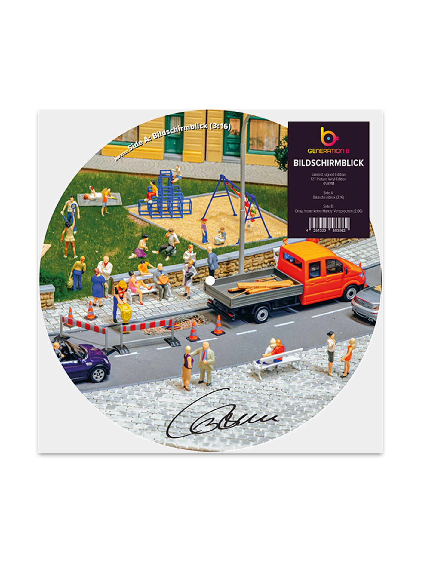 Generation B - Bildschirmblick (12" Picture Vinyl - Handsigniert)