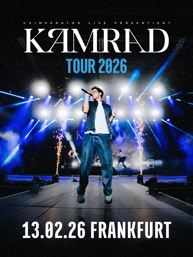 FRANKFURT - KAMRAD TOUR 2026 - Velvet Pass Ticket