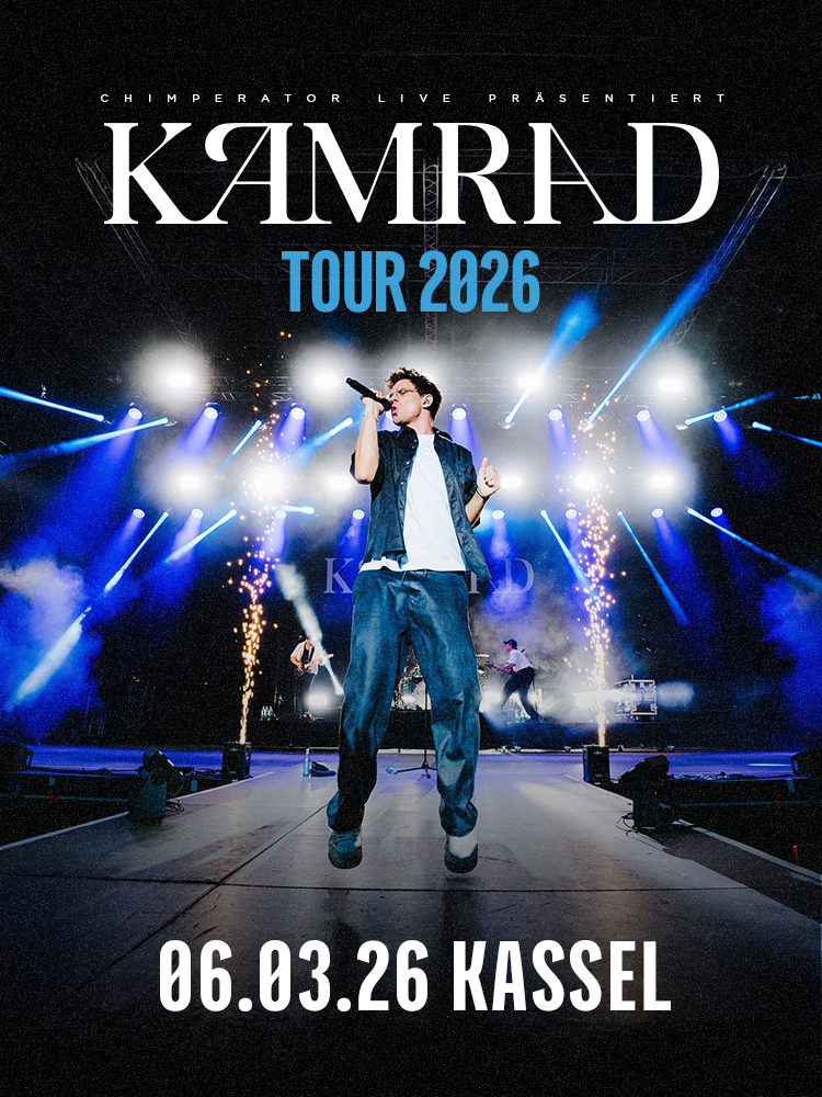 KASSEL - KAMRAD TOUR 2026 - Velvet Pass Ticket