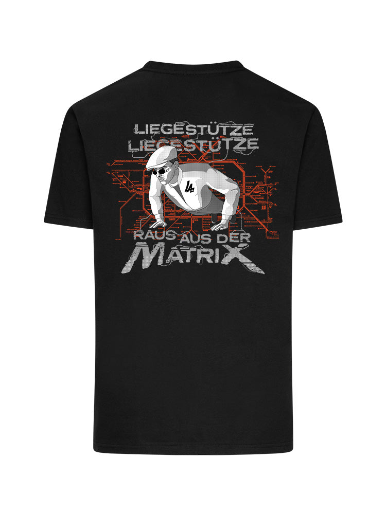 Lacazette - Liegestütze T-Shirt (schwarz)