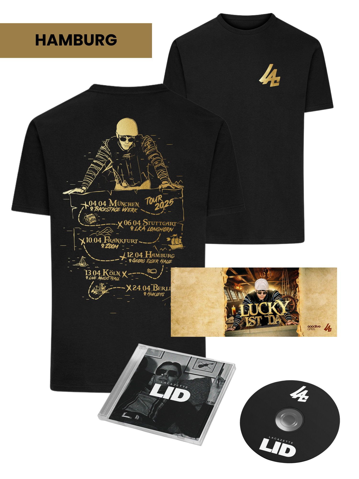 LACAZETTE - LID Tour 2025 Bundle - Hamburg