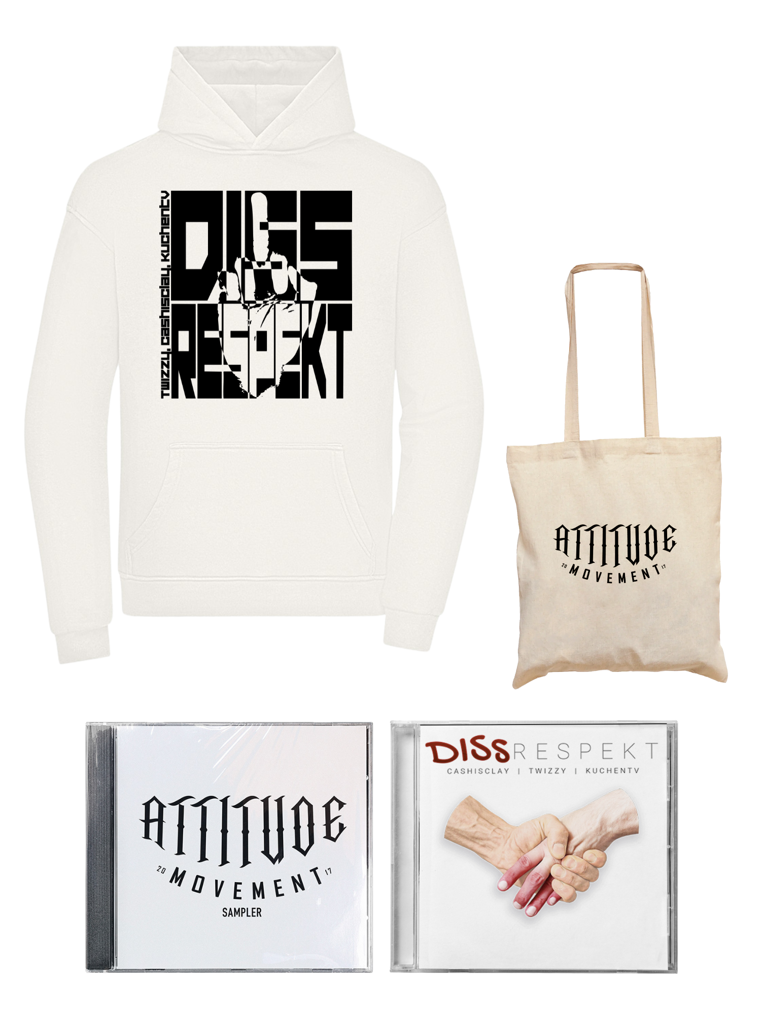 Dissrespekt Ltd. Album + Hoodiebundle