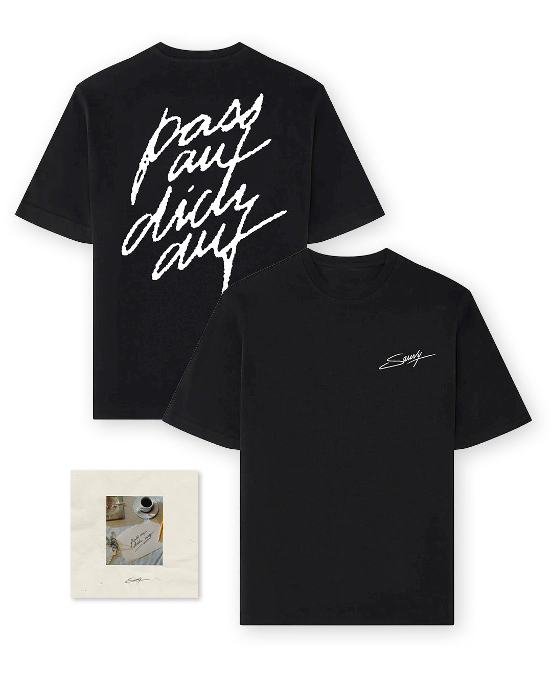 “Pass auf dich auf” Bundle - T-Shirt & CD