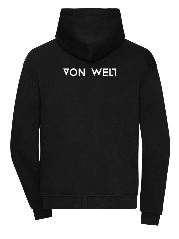 Signet/Logo - weiß - Hoodie