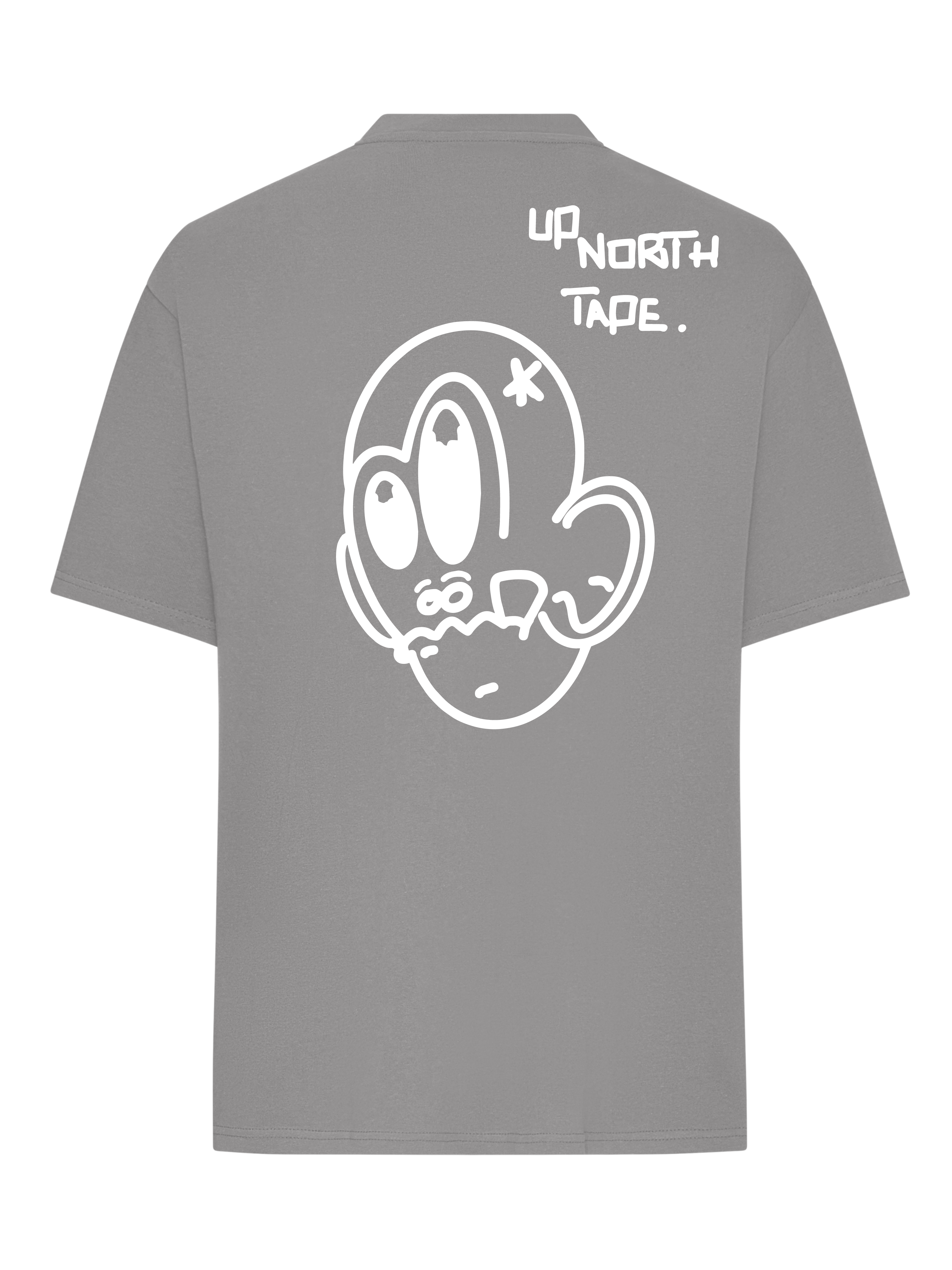 Up North Shirt (grey Edition) - Backprint Affe