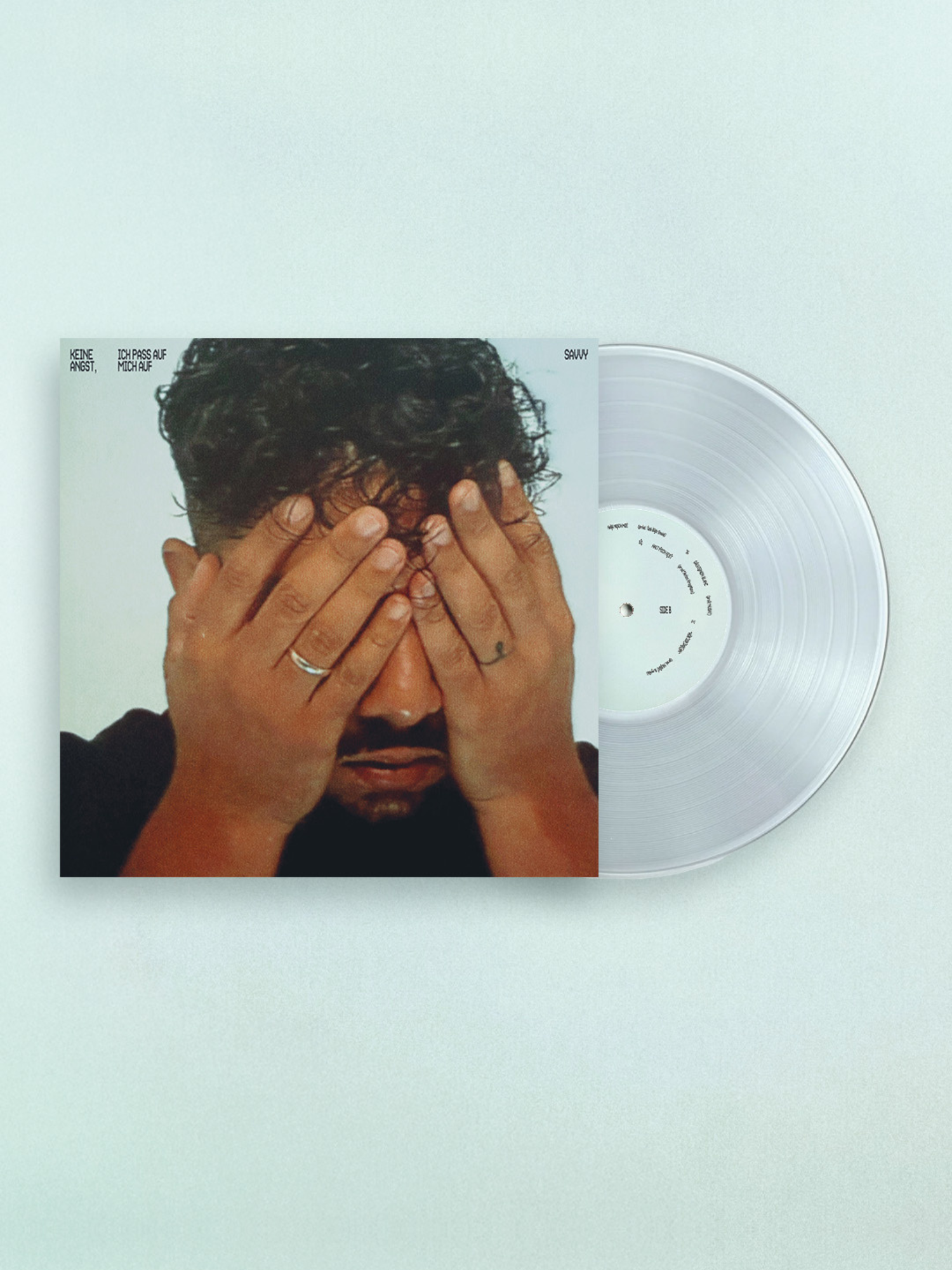 Vinyl "Keine Angst, ich pass auf mich auf"