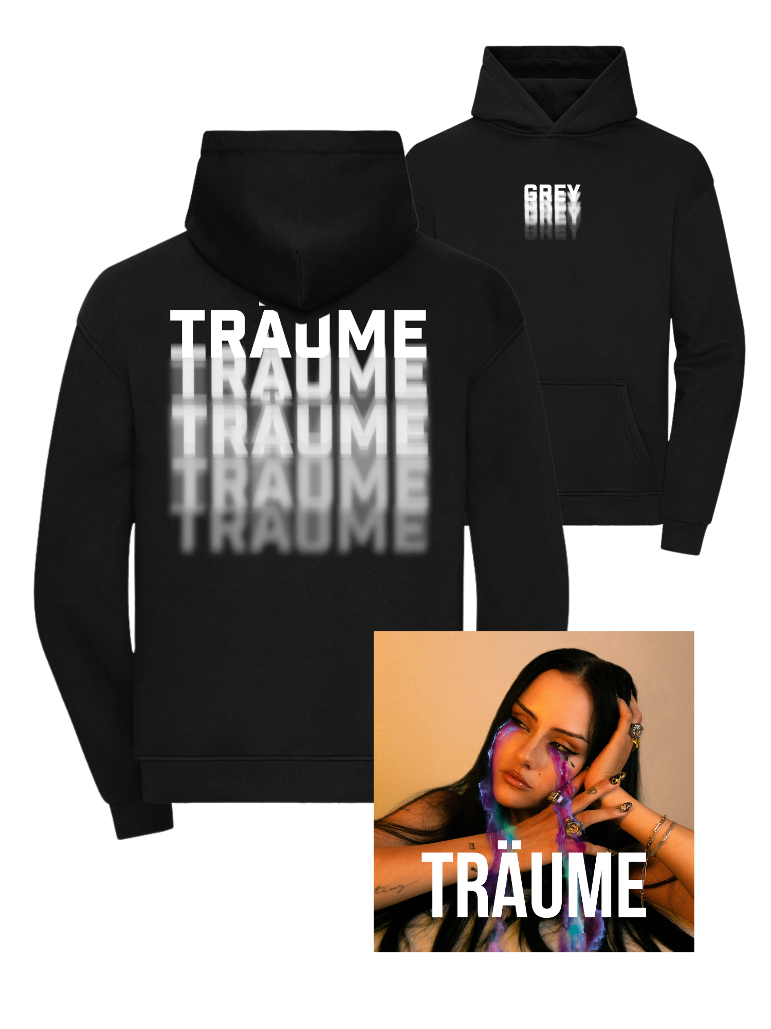 Anna Grey - Träume EP Bundle (mit Hoodie)