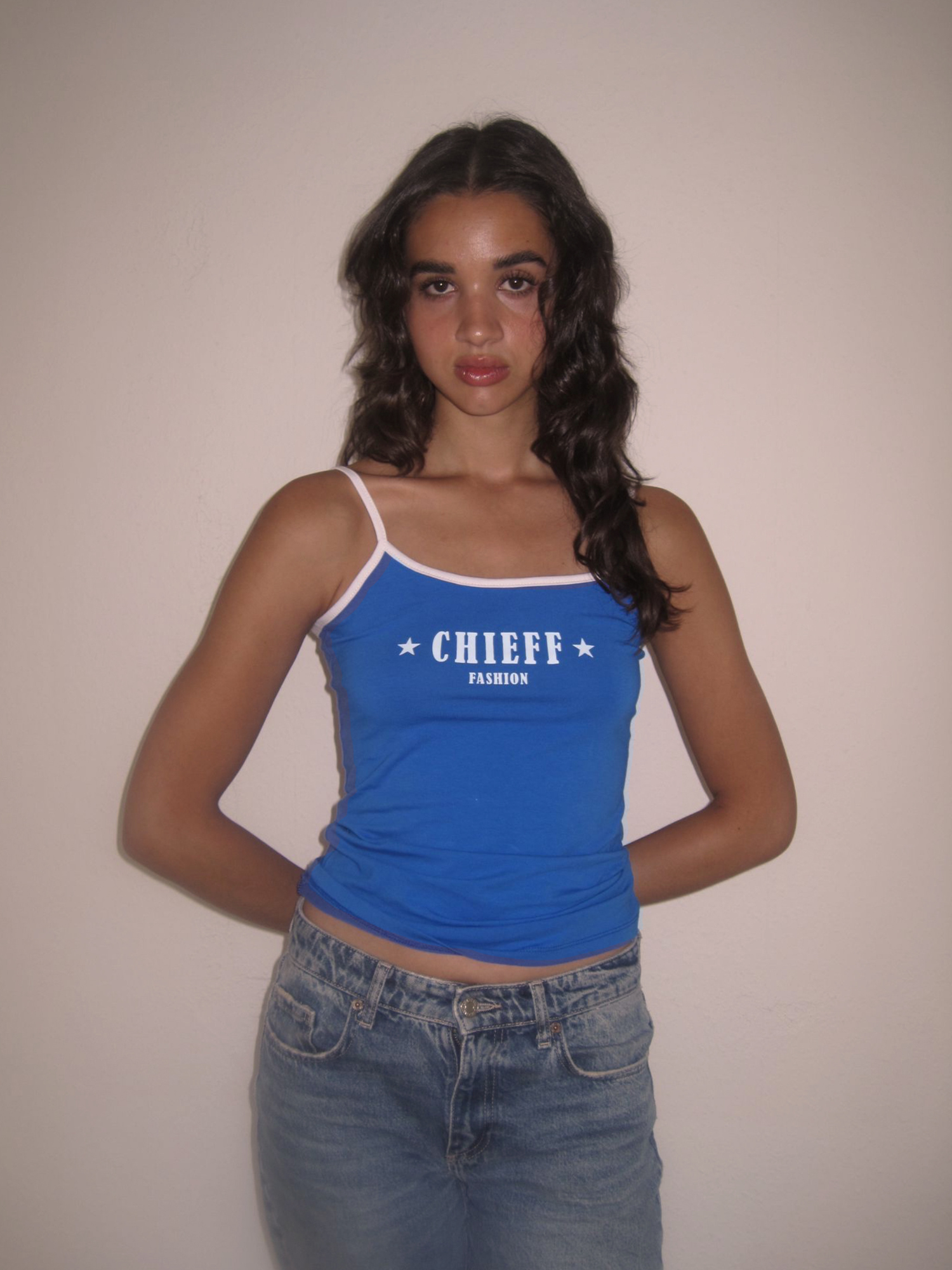 BADCHIEFF - CHIEFF FASHION TOP - blau