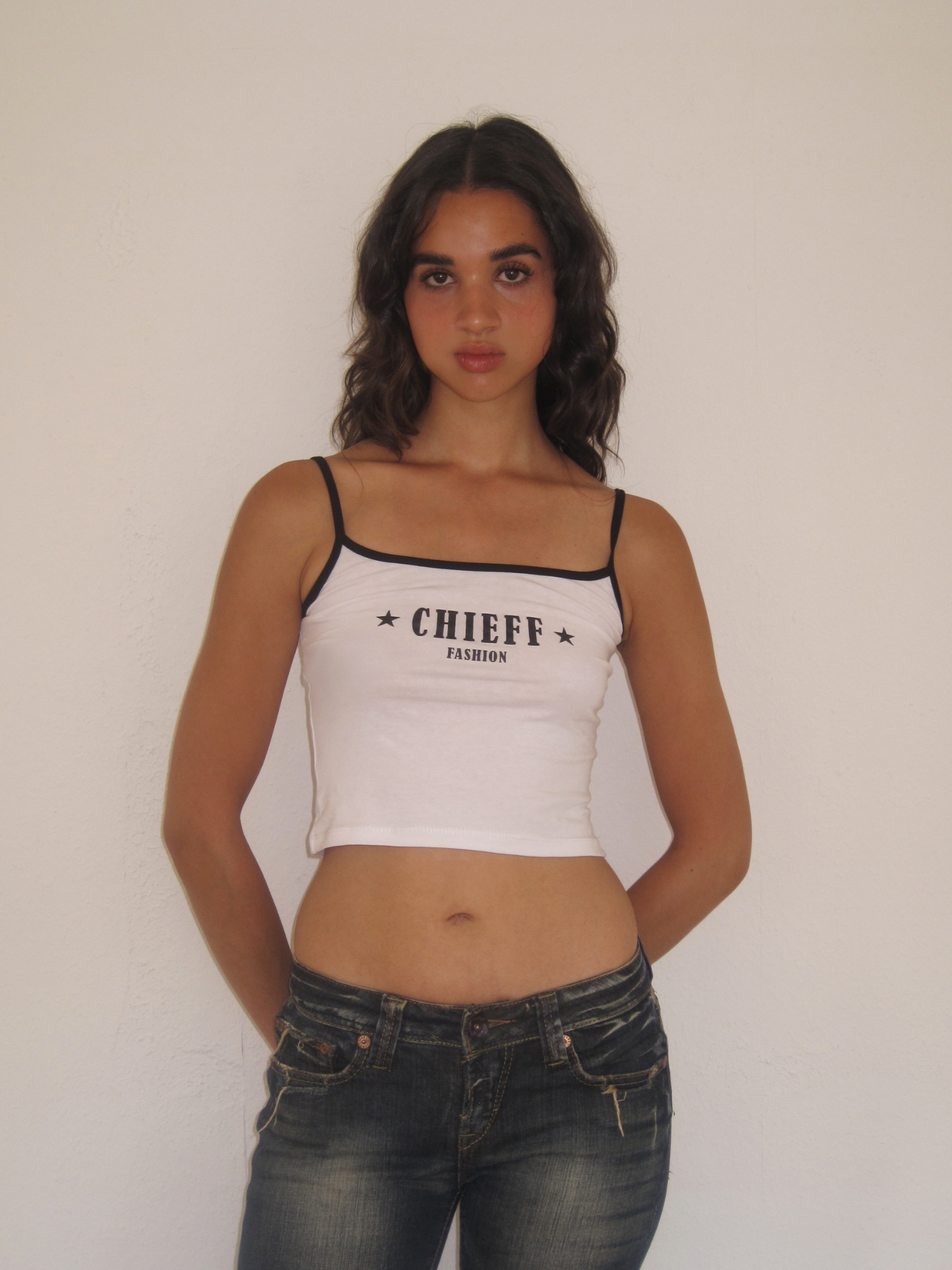 BADCHIEFF - CHIEFF FASHION TOP - weiß