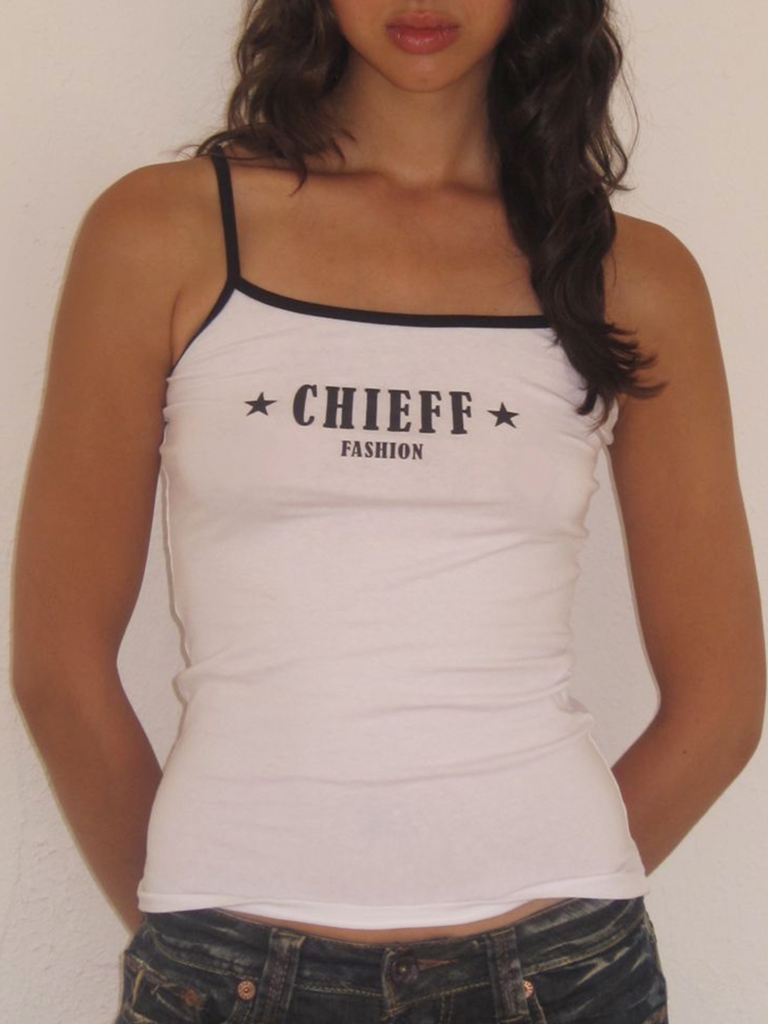 BADCHIEFF - CHIEFF FASHION TOP - weiß