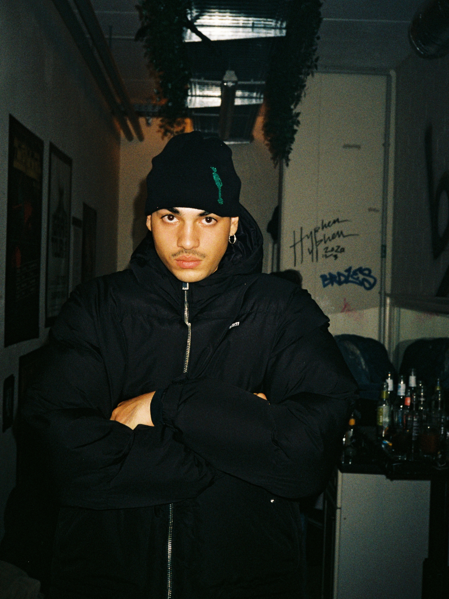 Badchieff - BEANIE - CHIEFF LOVES YOU TOUR - schwarz