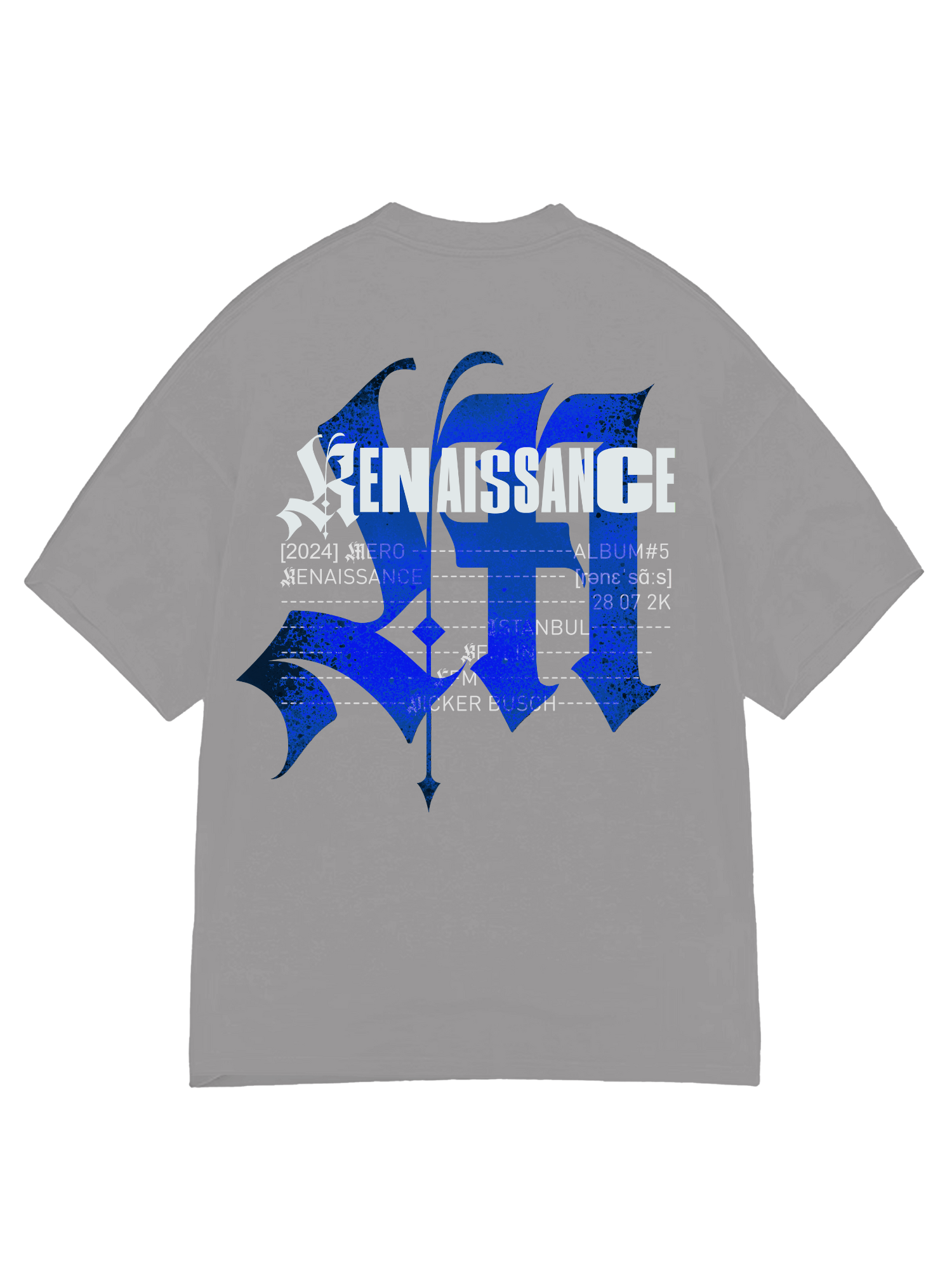 Mero - Renaissance T-Shirt Bundle Grey