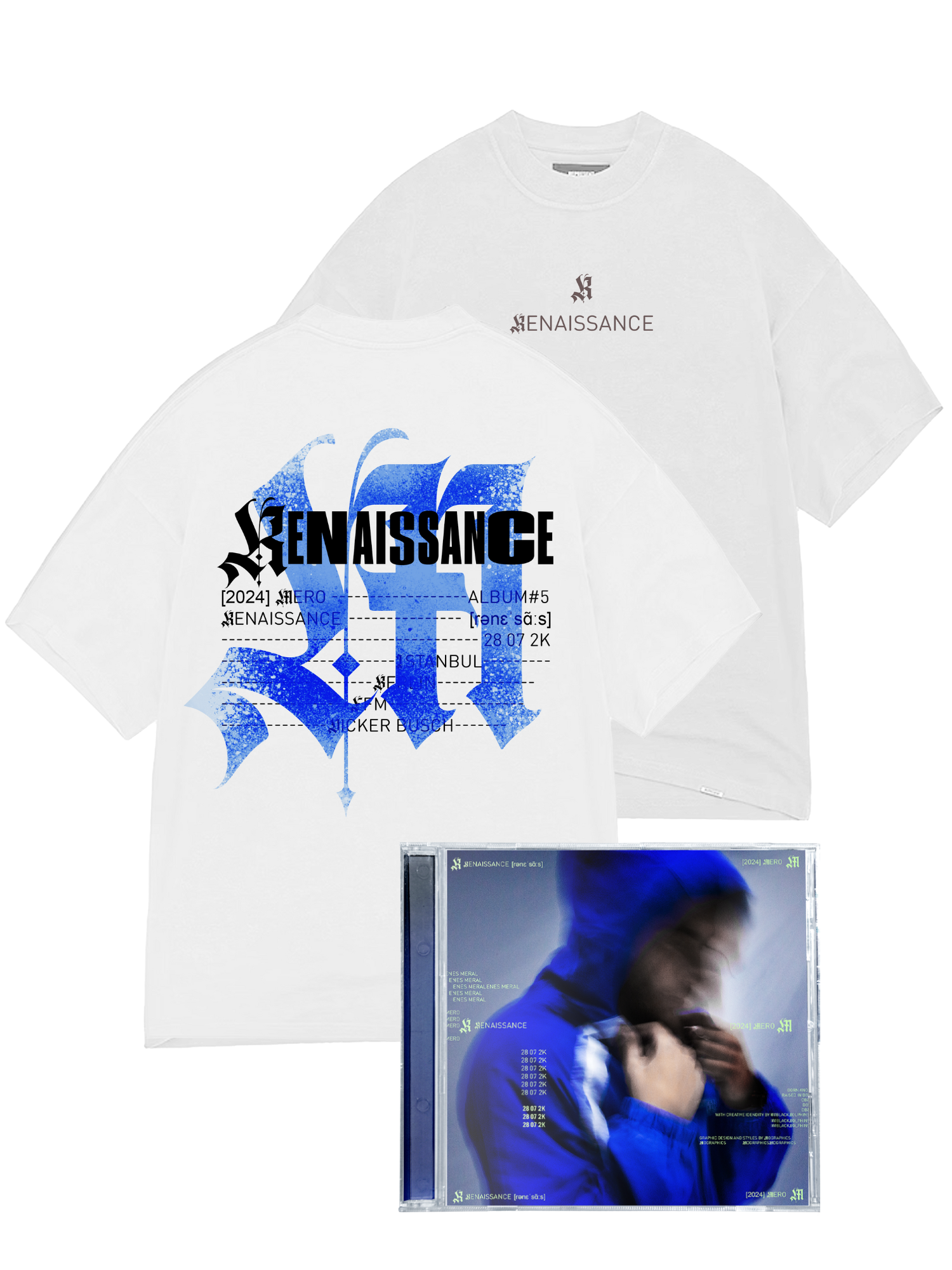 Mero - Renaissance T-Shirt Bundle Offwhite