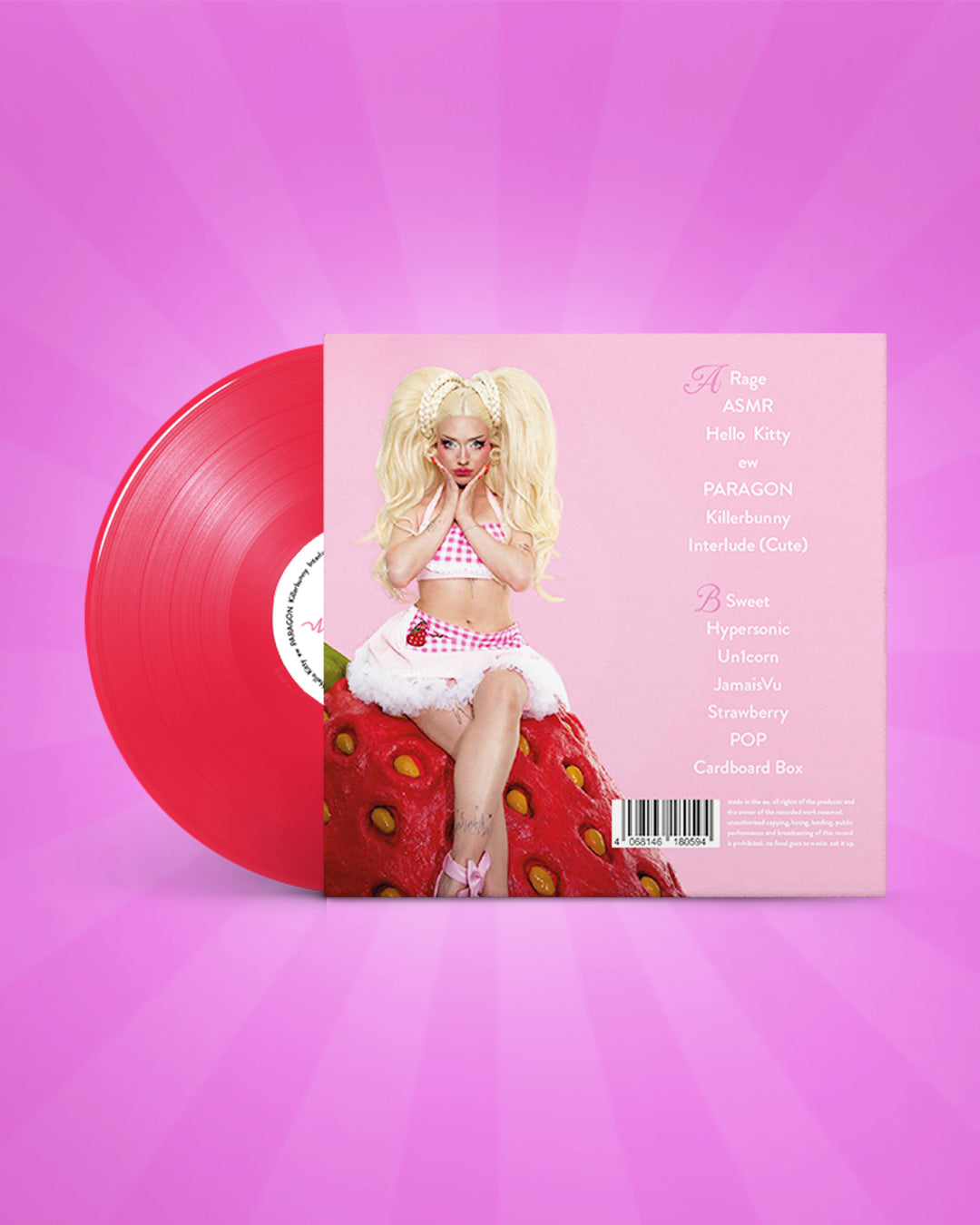 "Strawberry" Vinyl: Sweet-Edition