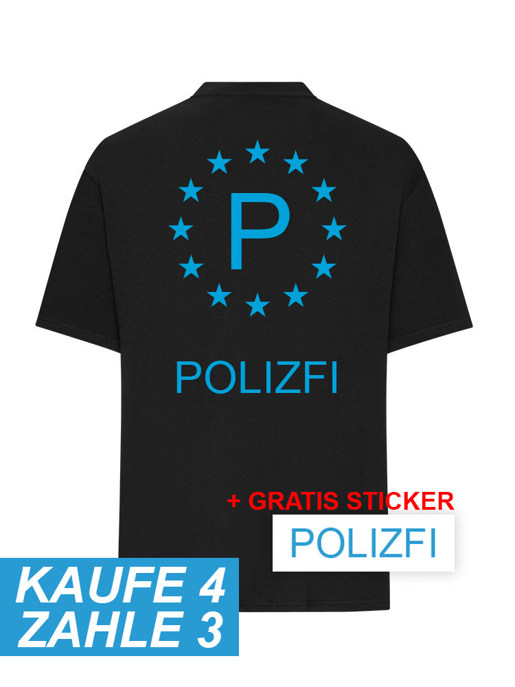 POLIZFI Official Backprint T-Shirt